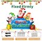 Outdoor Inflatable Decorations with LED Lights, 7FT Long Merry Christmas Banner, Funny Penguins Snowman Inflatable Gingerbread Man Blow Up Santa Claus with Gift Box Yard Christmas Holiday Decorations
